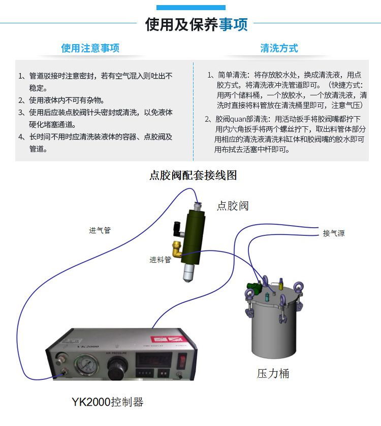 柱塞式点胶阀安装