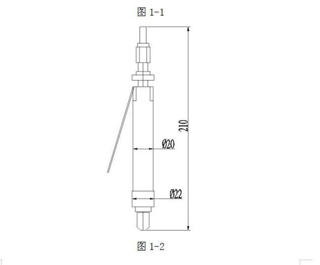 手动点胶阀工程图