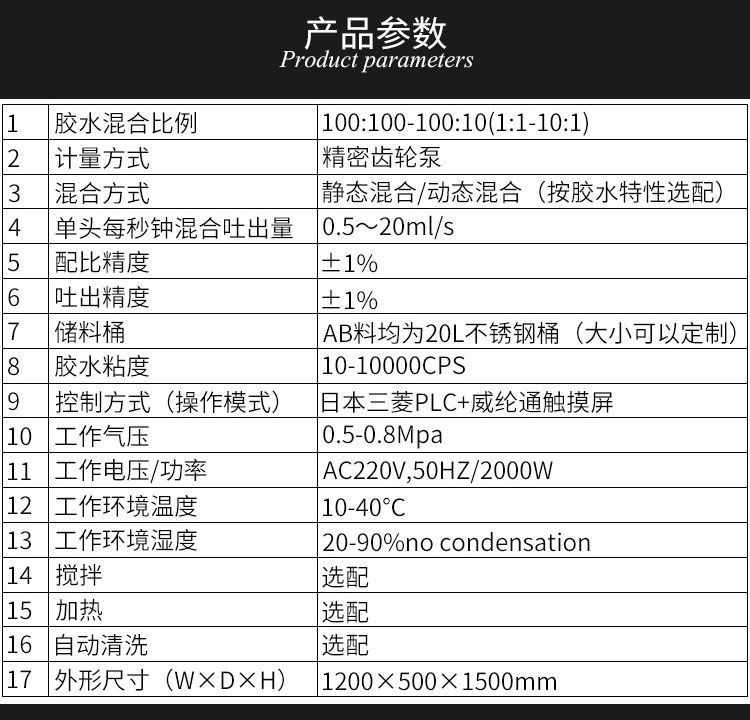 双液灌胶机