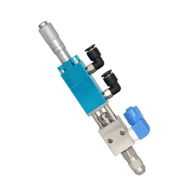 Precision YK-31 Single Liquid Compound Smart Pneumatic Thimble Dispensing Valve Stainless Steel Glue Dispenser Nozzle