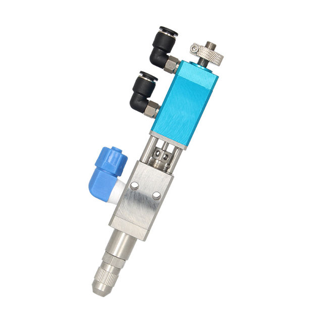 YK-32F Precision Aluminum Alloy Special Steel Double Action Needle Smart Pneumatic Thimble Dispensing Valve High Viscosity