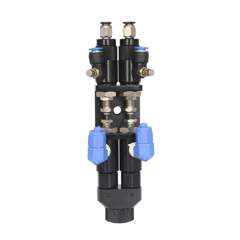 YK-37AB Pneumatic Parts 1:1 AB Glue Mixing Special Dispensing Valve Back Suction Type for Medium and High Viscosity