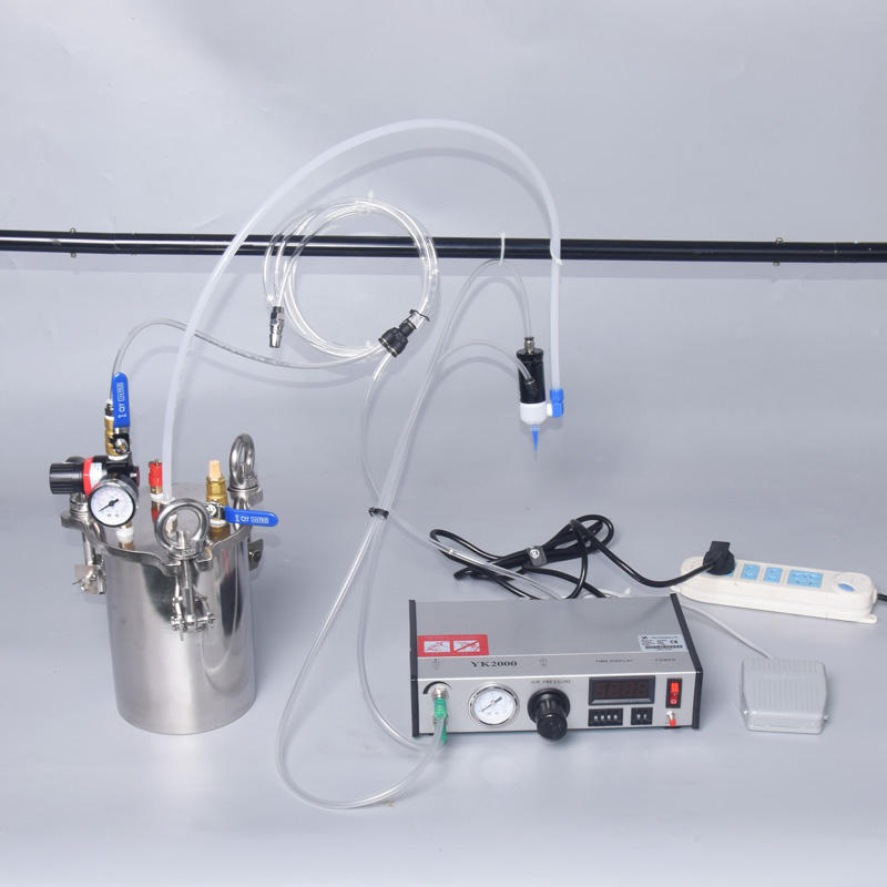 YK-2000 Discover the Semi – Automatic Bottom Hook and Gluing Machine for Efficient Bottom – Related Gluing Tasks