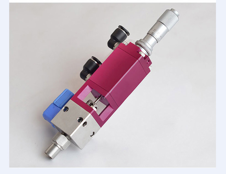 YK-31S Micrometer Spray Dispensing Valve Precision Thimble Type Aluminum Alloy Special Steel Two Position Five Pneumatic Parts