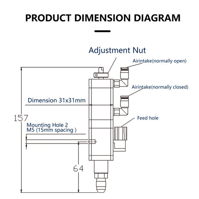 YK-32 Precision Liquid Glue Dispenser Valve New Condition for Restaurant Industries