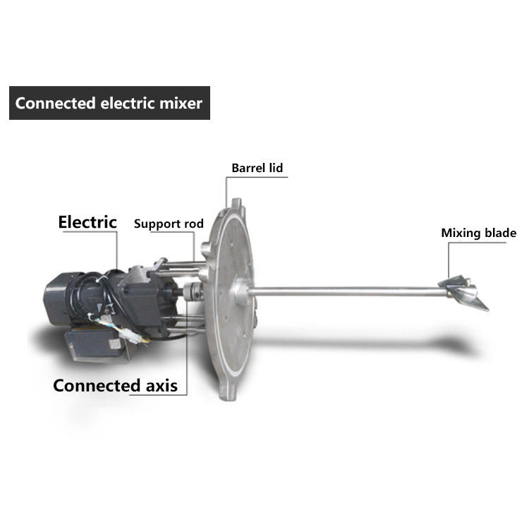 15L 90W Industrial 304 Stainless Steel Pressure Vessel with Electric Mixer Chinese Design