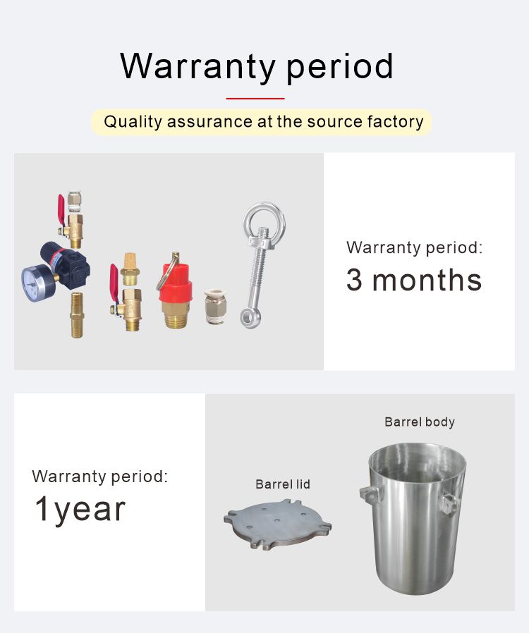 Professional Duty 20L 304 Stainless Steel High Pressure Vessels for Spraying Machine