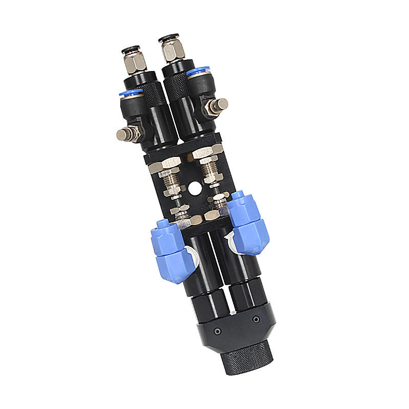 YK-37AB Pneumatic Parts 1:1 AB Glue Mixing Special Dispensing Valve Back Suction Type for Medium and High Viscosity