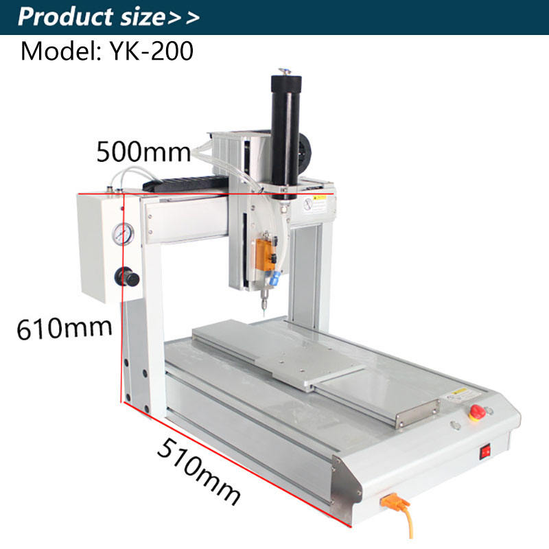 YK-200 Jewelry Glue Dispensing Machine Glue Dispenser with Jet Valve Led Glue Dispenser for Handicraft Production