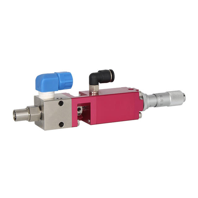YK-31S Micrometer Spray Dispensing Valve Precision Thimble Type Aluminum Alloy Special Steel Two Position Five Pneumatic Parts