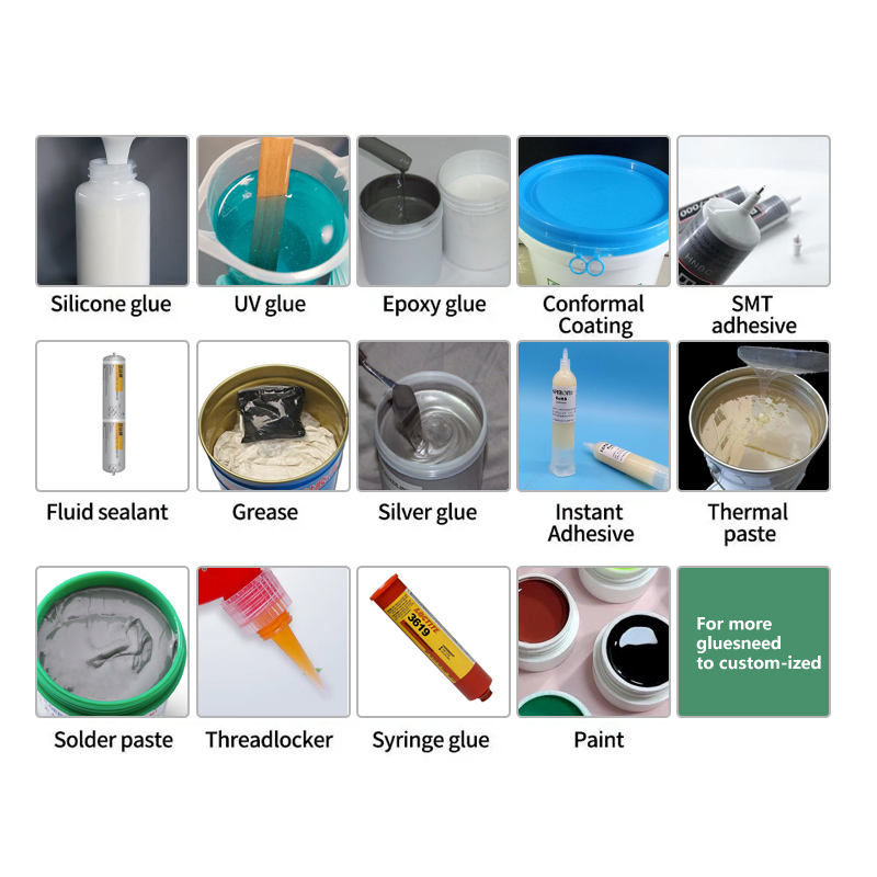 YK-200 Jewelry Glue Dispensing Machine Glue Dispenser with Jet Valve Led Glue Dispenser for Handicraft Production
