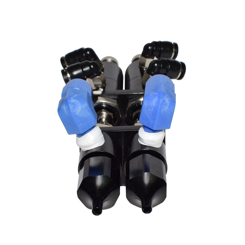 Yakoo YK-36AB Double Liquid Lifting Type Suction Valve Glue Valve Precision Glue Nozzle Dispensing Valve POM Aluminum Alloy