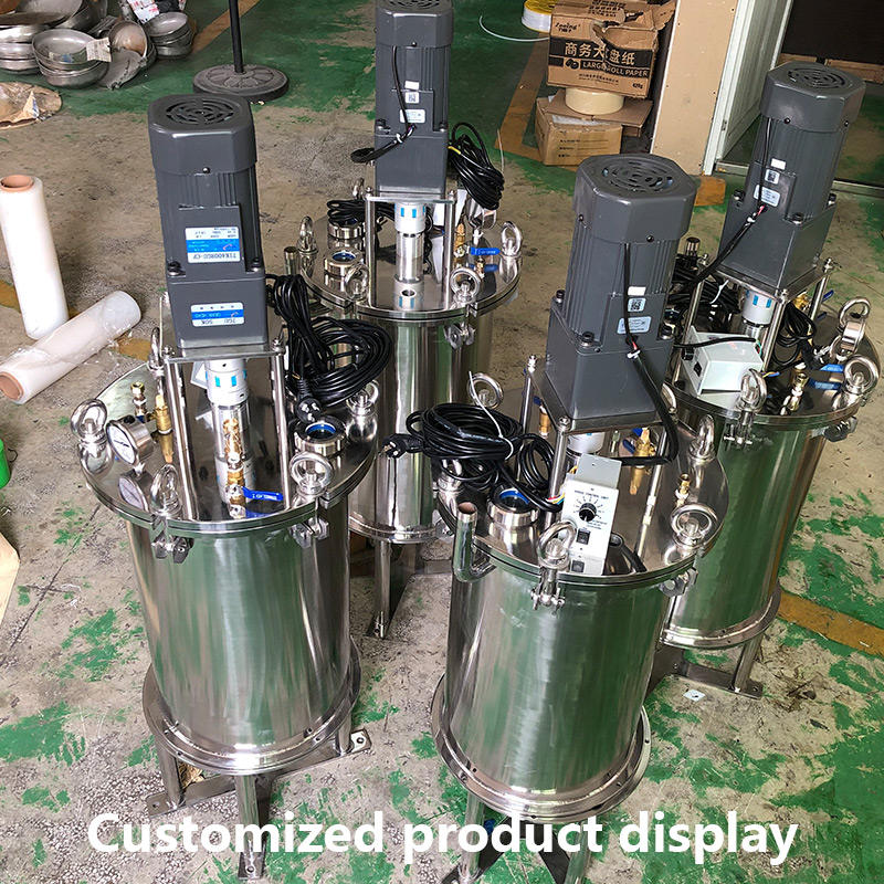 90W 5L Electric Mixer 304 Stainless Steel Pressure Vessel Manufacturers’ Sale of Processing Pressure Vessels
