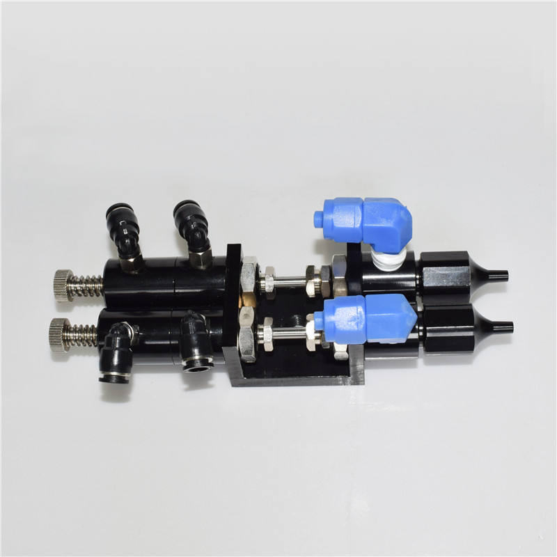 Yakoo YK-36AB Double Liquid Lifting Type Suction Valve Glue Valve Precision Glue Nozzle Dispensing Valve POM Aluminum Alloy