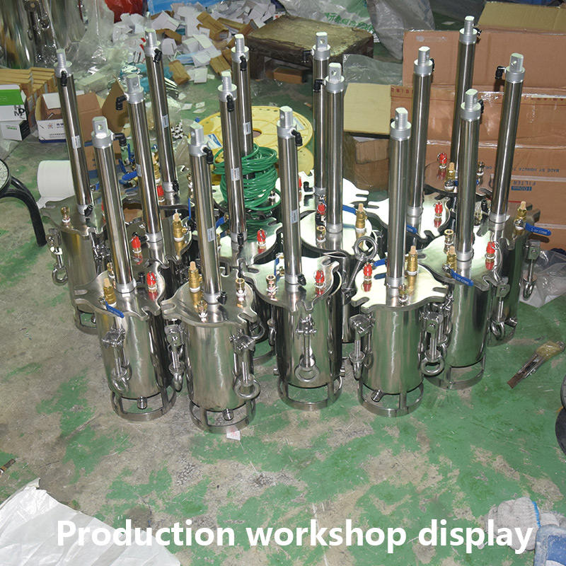 Factory Direct 10L Stainless Steel Pressure Vessel 304 Small 10 Liter with Piston and Cylinder for Manufacturing Plants Farms