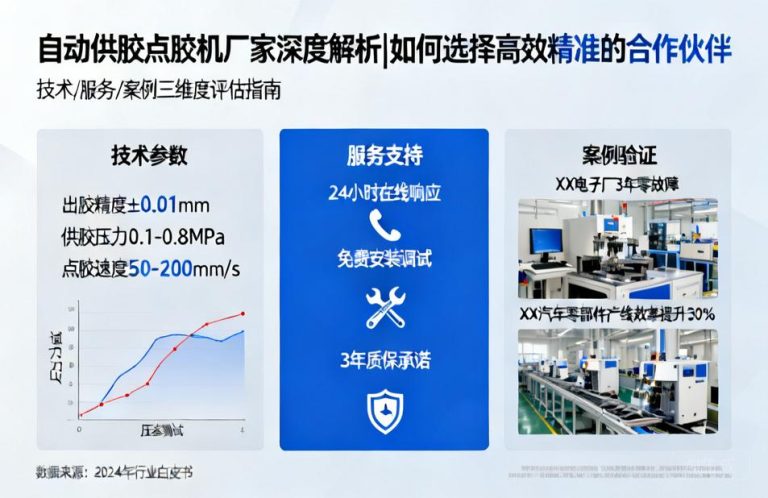 自动供胶点胶机厂家深度解析|如何选择高效精准的合作伙伴