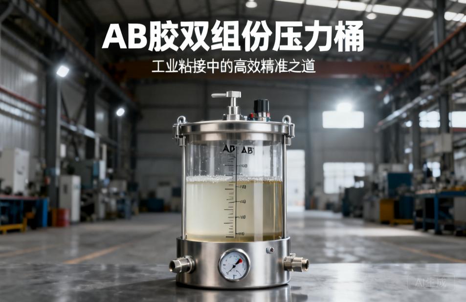 AB胶双组份压力桶|工业粘接中的高效精准之道
