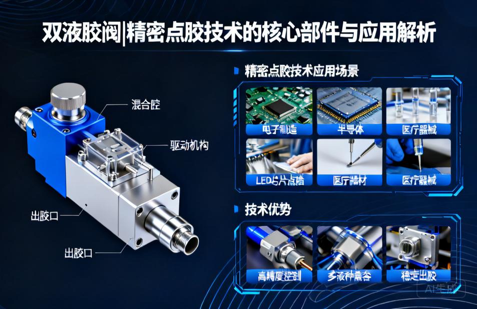 双液胶阀|精密点胶技术的核心部件与应用解析