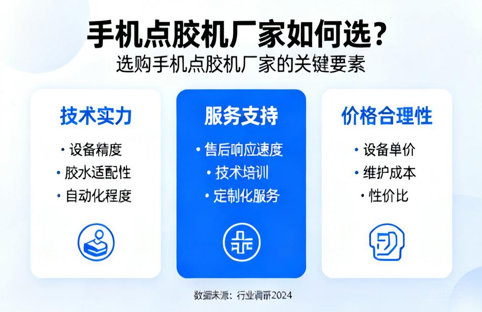 手机点胶机厂家如何选？这篇文章给你答案