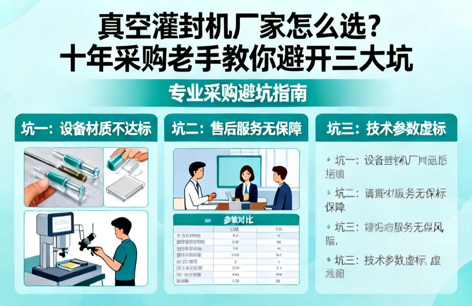 真空灌封机厂家怎么选?十年采购老手教你避开三大坑