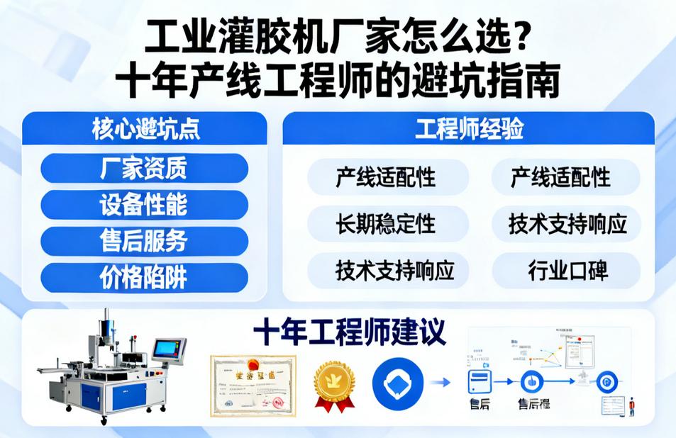 工业灌胶机厂家怎么选？十年产线工程师的避坑指南