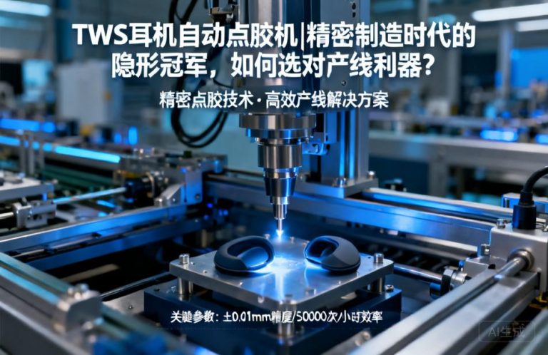 TWS耳机自动点胶机|精密制造时代的隐形冠军,如何选对产线利器?
