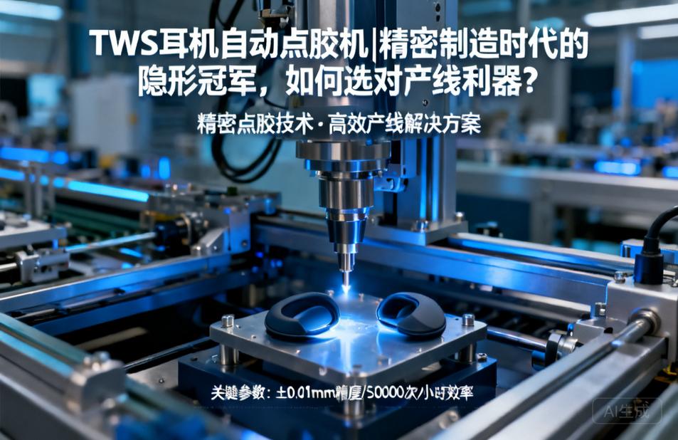 TWS耳机自动点胶机|精密制造时代的隐形冠军,如何选对产线利器?
