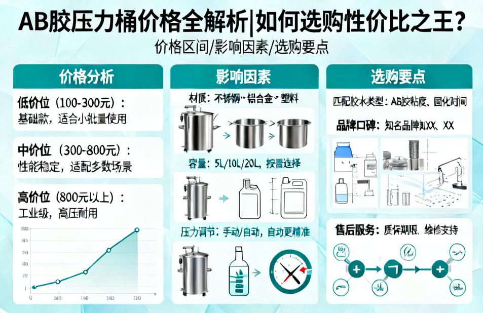 AB胶压力桶价格全解析|如何选购性价比之王?