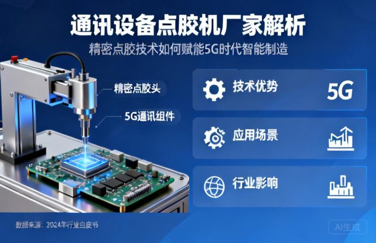 通讯设备点胶机厂家解析|精密点胶技术如何赋能5G时代智能制造