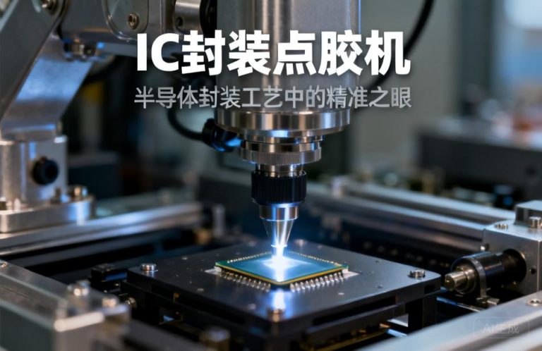 IC封装点胶机|半导体封装工艺中的精准之眼