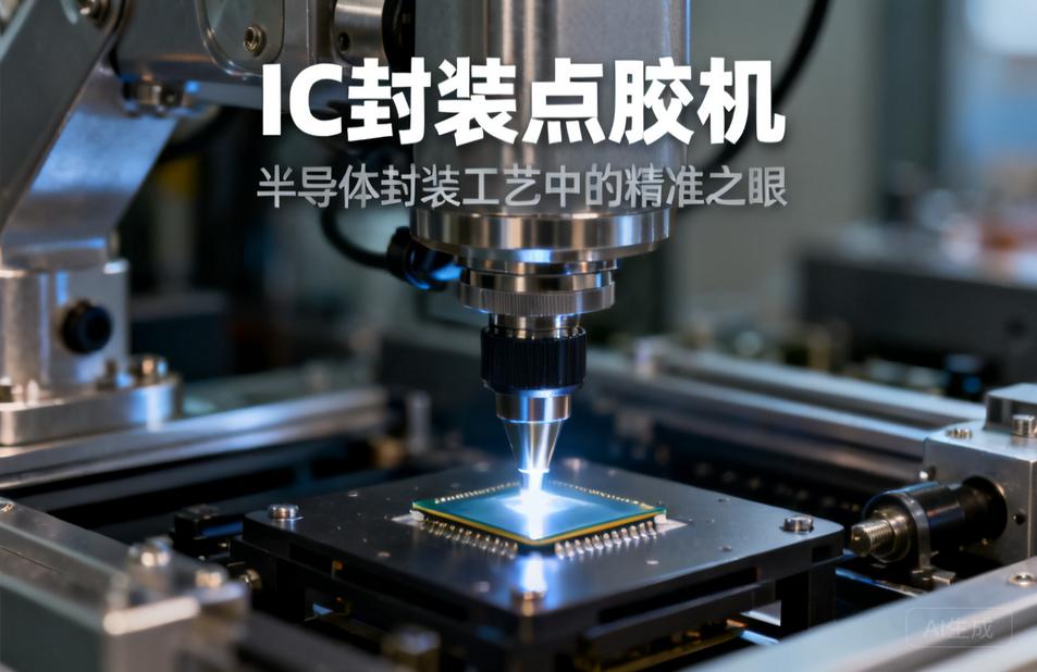 IC封装点胶机|半导体封装工艺中的精准之眼