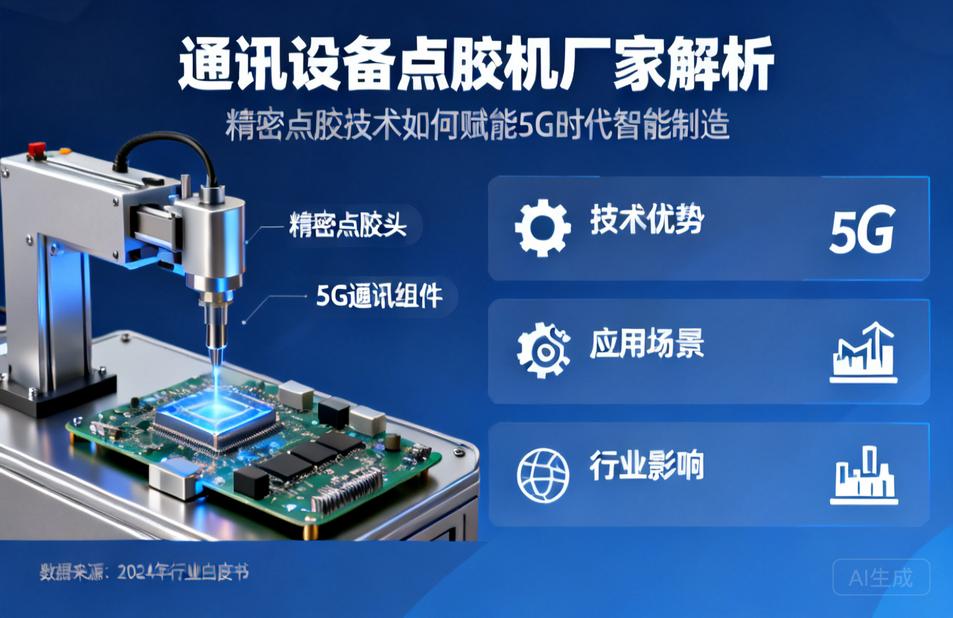 通讯设备点胶机厂家解析|精密点胶技术如何赋能5G时代智能制造
