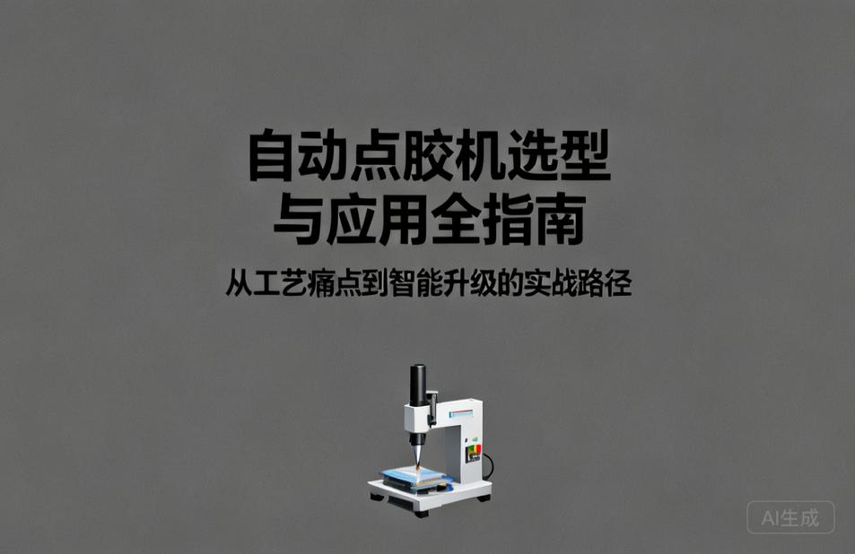 自动点胶机选型与应用全指南|从工艺痛点到智能升级的实战路径