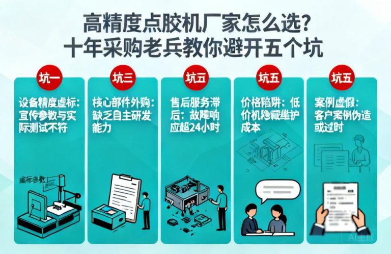 高精度点胶机厂家怎么选？十年采购老兵教你避开五个坑