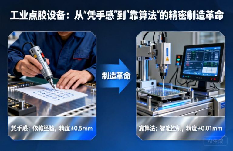 工业点胶设备|从“凭手感”到“靠算法”,一场关于精密的制造革命