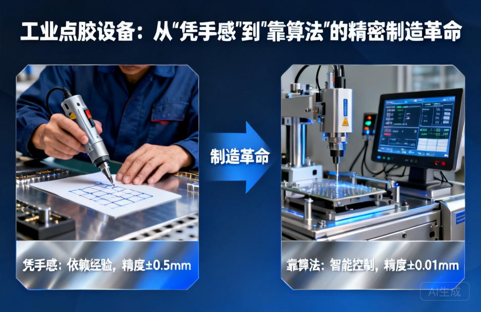 工业点胶设备|从“凭手感”到“靠算法”,一场关于精密的制造革命