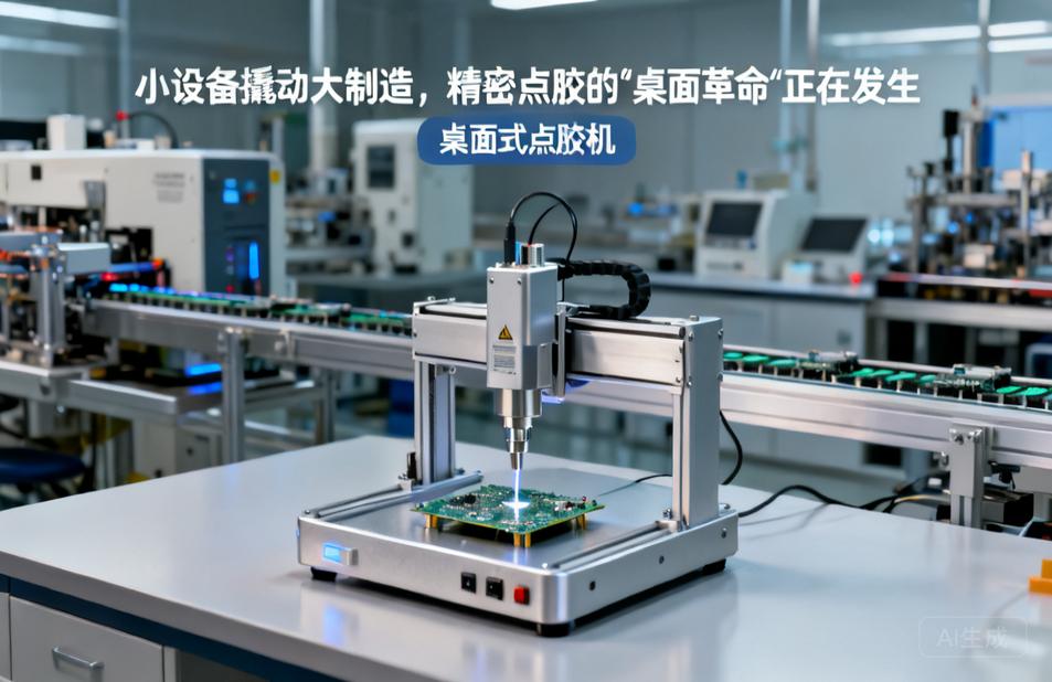 桌面式点胶机|小设备撬动大制造,精密点胶的“桌面革命”正在发生